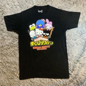 Sanrio x MHA “Hello Kitty and friends t shirt” sz M